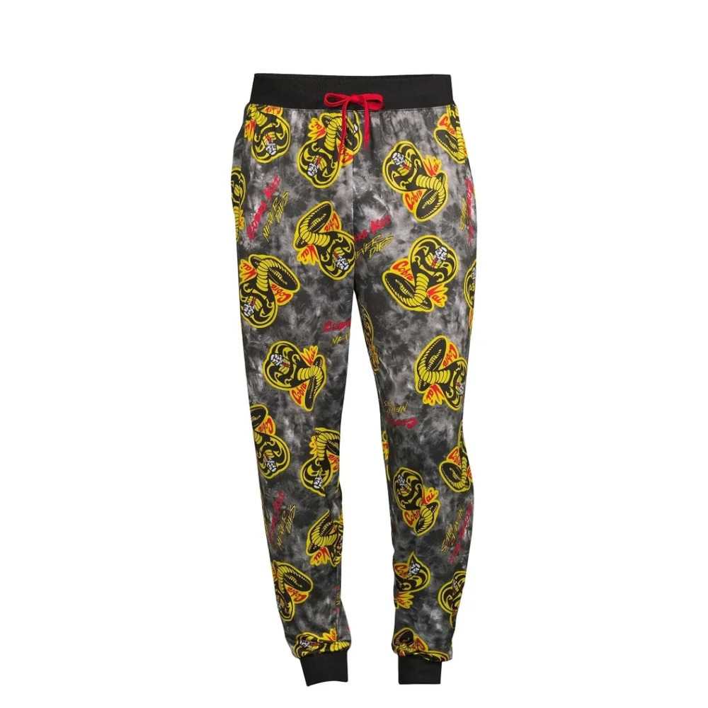 Cobra Kai Men's Size Large (36-38) Sleep Pants Jogger Lounge Pants NWT